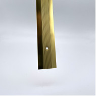 Gold Flat Door Bar 3ft (90cm)