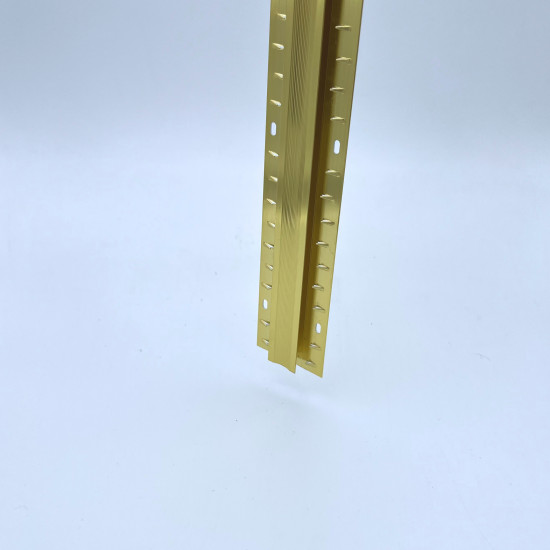 Gold Double Edge Door Bar 3ft (90cm)