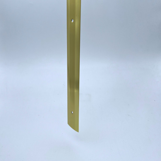 Gold Flat Door Bar 3ft (90cm)