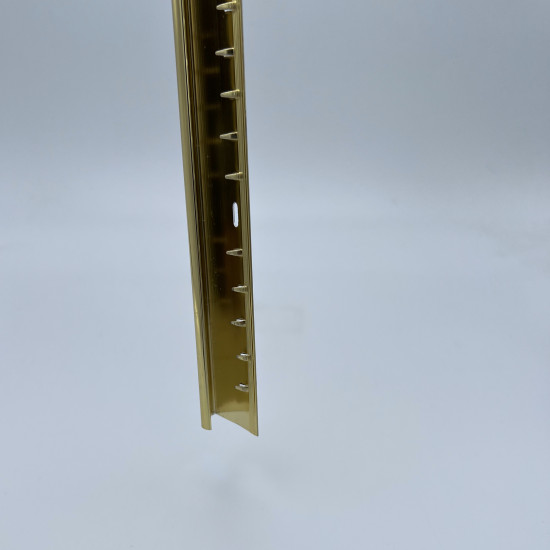 Gold Single Edge Door Bar 3ft (90cm)