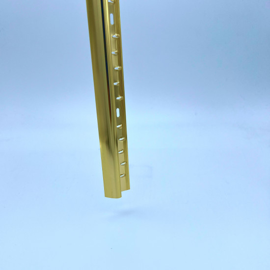 Gold Single Edge Door Bar 3ft (90cm)