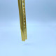 Gold Single Edge Door Bar 3ft (90cm)