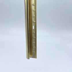 Gold Single Edge Door Bar 3ft (90cm) Gold Single Edge Door Bar 3ft (90cm)