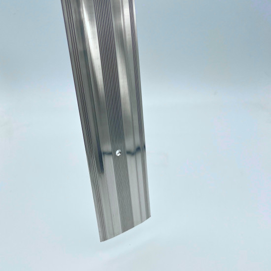 Silver 3 in" Wide Flat Door Bar 3ft (90cm)