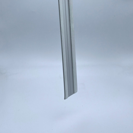 Silver Flat Adhesive Door Bar 3ft (90cm)